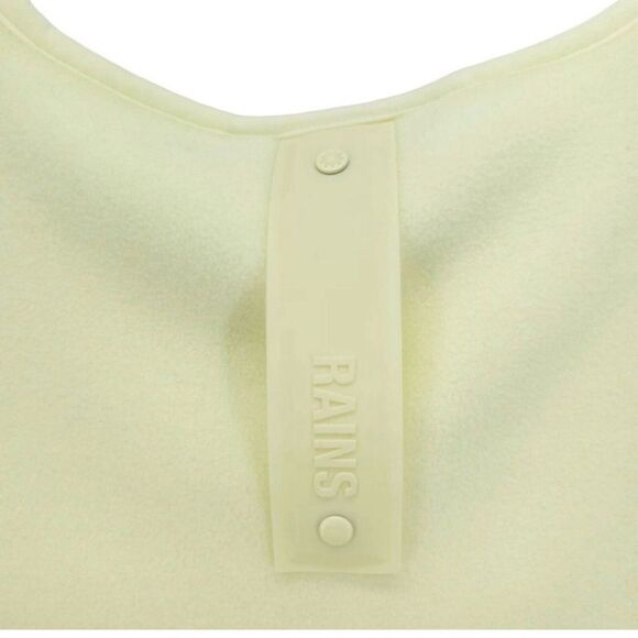 NWT Rains Women’s Teens Fleece Vest Color Straw/Light Yellow - Size Large - Picture 7 of 10